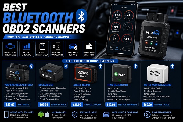 Best Bluetooth OBD2 Scanner